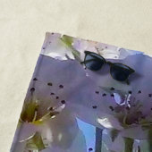 梨の花の枝 ビーチタオル (インサイチュ)