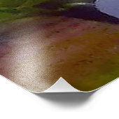 梨の花の枝 フォトプリント            (角)