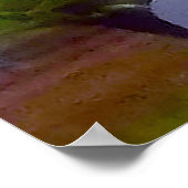 梨の花の枝 ポスター (角)