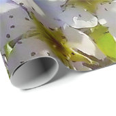 梨の花の枝 ラッピングペーパー (ロールコーナー)