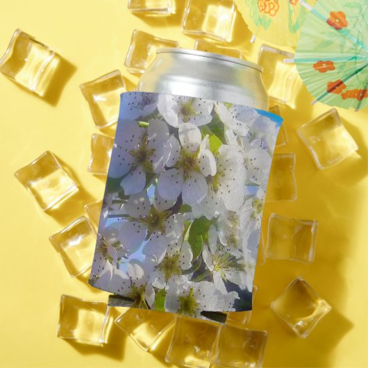 梨の花の枝 缶クーラー (インサイチュ 夏)