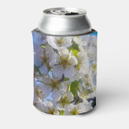 梨の花の枝 缶クーラー (缶裏面)