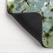 梨の花の開花 マウスパッド (コーナー)