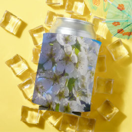 梨の花咲く枝 缶クーラー