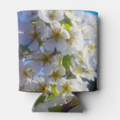 梨の花咲く枝 缶クーラー (裏面)