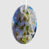 梨の花 オーナメント (正面)