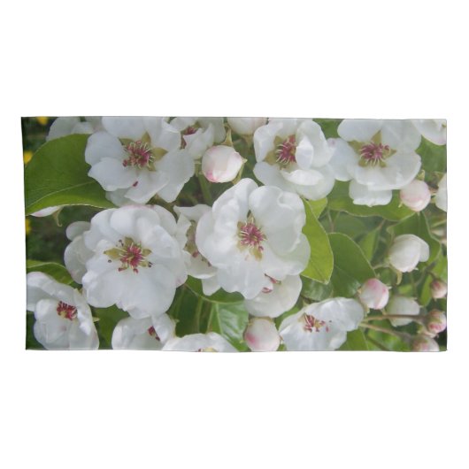 梨の花 枕カバー (裏面-右)