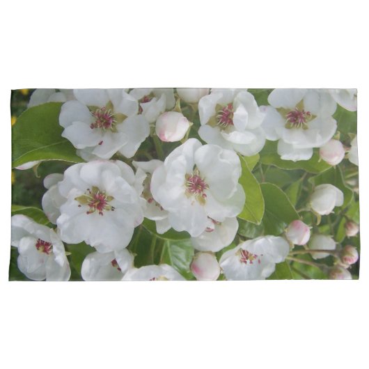 梨の花 枕カバー (正面右)