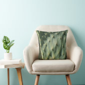 梨の質感(緑淡い色の) クッション (椅子)