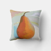 梨の静物詩1 クッション (裏面)