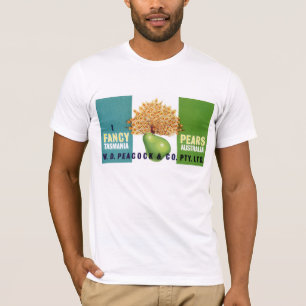 梨をファンシー付ける Tシャツ