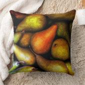 梨を使った静物詩 クッション (ブランケット)