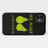 梨を愛素晴らしすおもしろい Case-Mate iPhoneケース (裏面(横))