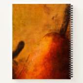 梨アートパーソナライズされたレシピ本 ノートブック (裏面)