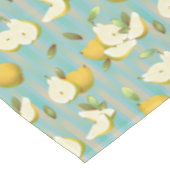 梨オンストライプ テーブルクロス (アングル)