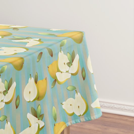 梨オンストライプ テーブルクロス (インサイチュ)