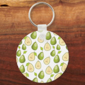 梨パターン キーホルダー (正面)