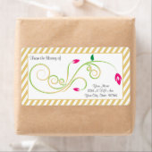 梨パーソナライズされたサンドスワール蔵書票 ラベル (インサイチュ)