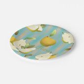 梨フルーツカクテルパーティー ペーパープレート (アングル)