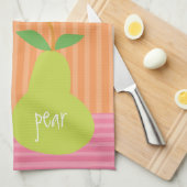 梨マイクロファイバーキッチンタオル キッチンタオル (四つ折り)