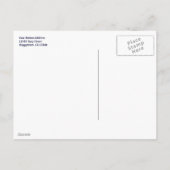 梨ヴィンテージ名勝ラベル絵葉書 ポストカード (裏面)