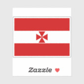 梨俣羅国国旗(1856年~1891年) シール (シート)