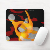 梨抽象芸術 マウスパッド (マウス)