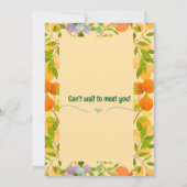 梨最高のの発表 招待状 (裏面)