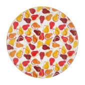 梨模様 カッティングボード (正面)