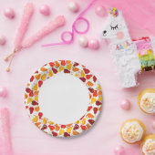 梨模様 ペーパープレート (パーティー)