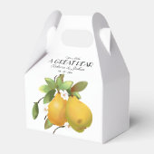 梨素晴らし結婚式の引き出物 フェイバーボックス (裏面サイド)