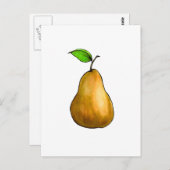 梨絵はがき ポストカード (正面/裏面)