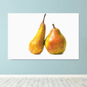 梨2本 キャンバスプリント (インサイチュ (ウッドフロア))