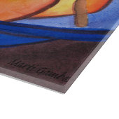 梨3つ カッティングボード (角)