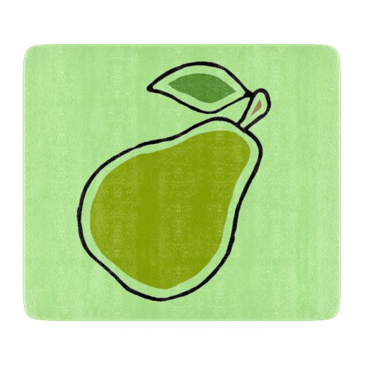 梨 カッティングボード (正面)