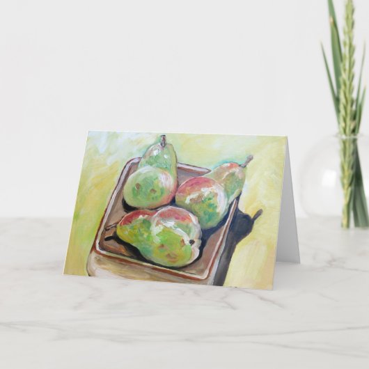 梨 カード (正面)