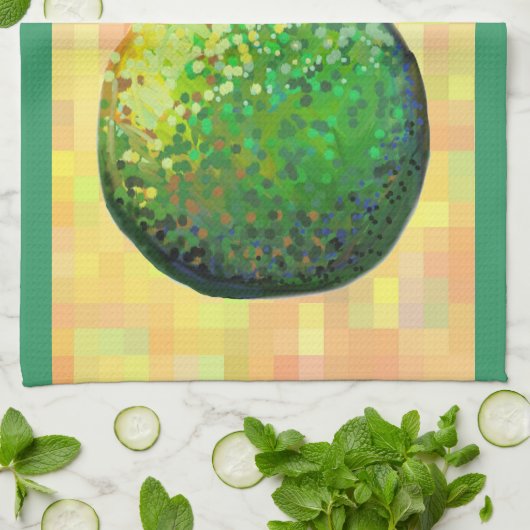 梨 キッチンタオル (折り畳み)