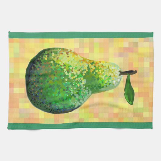 梨 キッチンタオル (横)