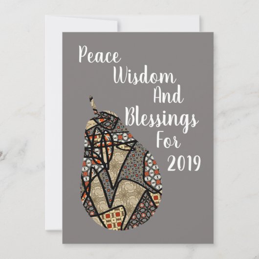 梨 シーズンカード (正面)