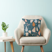 梨：スタイリッシュスカンジナビアのダークパターン クッション (椅子)