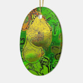 梨 セラミックオーナメント (左)