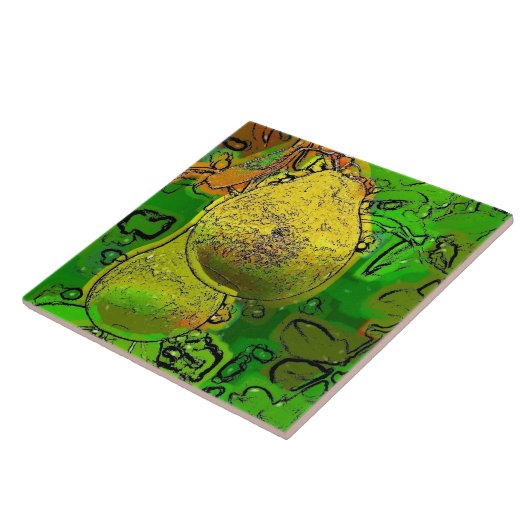 梨 タイル (側面)