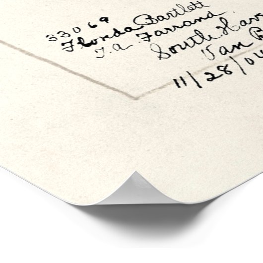 梨 ポスター (角)