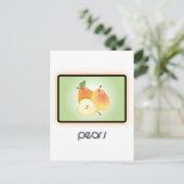 梨 ポストカード (スタンド正面)