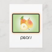 梨 ポストカード (正面)