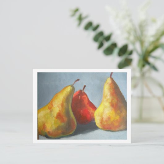 梨 ポストカード (スタンド正面)