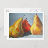 梨 ポストカード (正面/裏面)