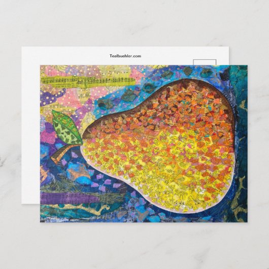 梨 ポストカード (正面/裏面)