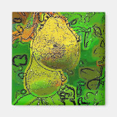 梨 マグネット (正面)