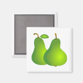 梨 マグネット (正面/裏面)